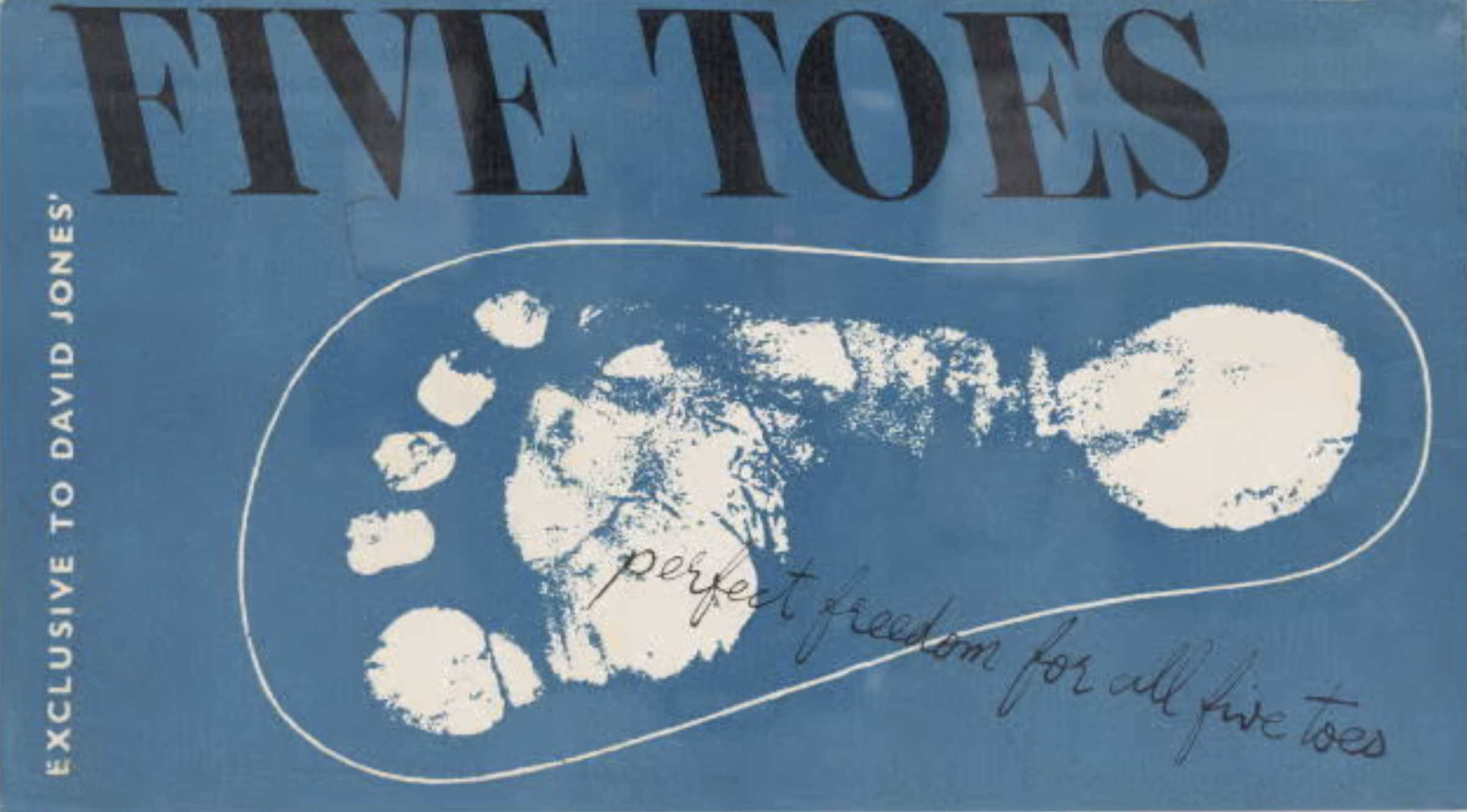 Five Toes Advertisement